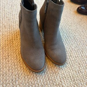 Blondo Gray Waterproof Booties